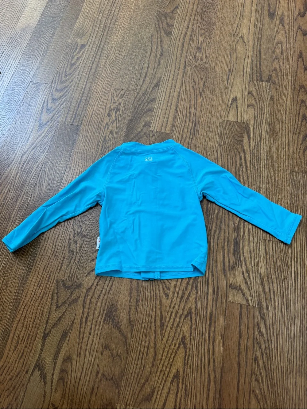 SwimZip UPF 50+ Long Sleeve Zipper Rash Guard Swim Shirt Set, size 12-18M